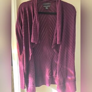 Women's Wool soft open cardigan